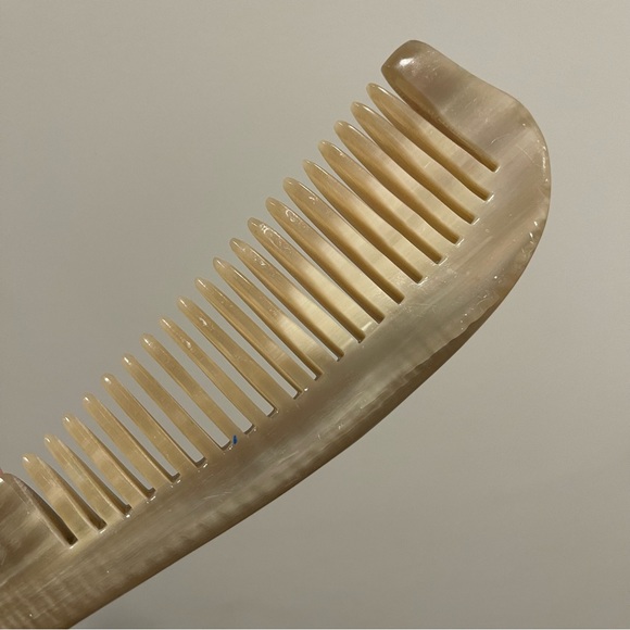 BUFFALO Ox HORN 10” Hair Comb - Picture 6 of 6